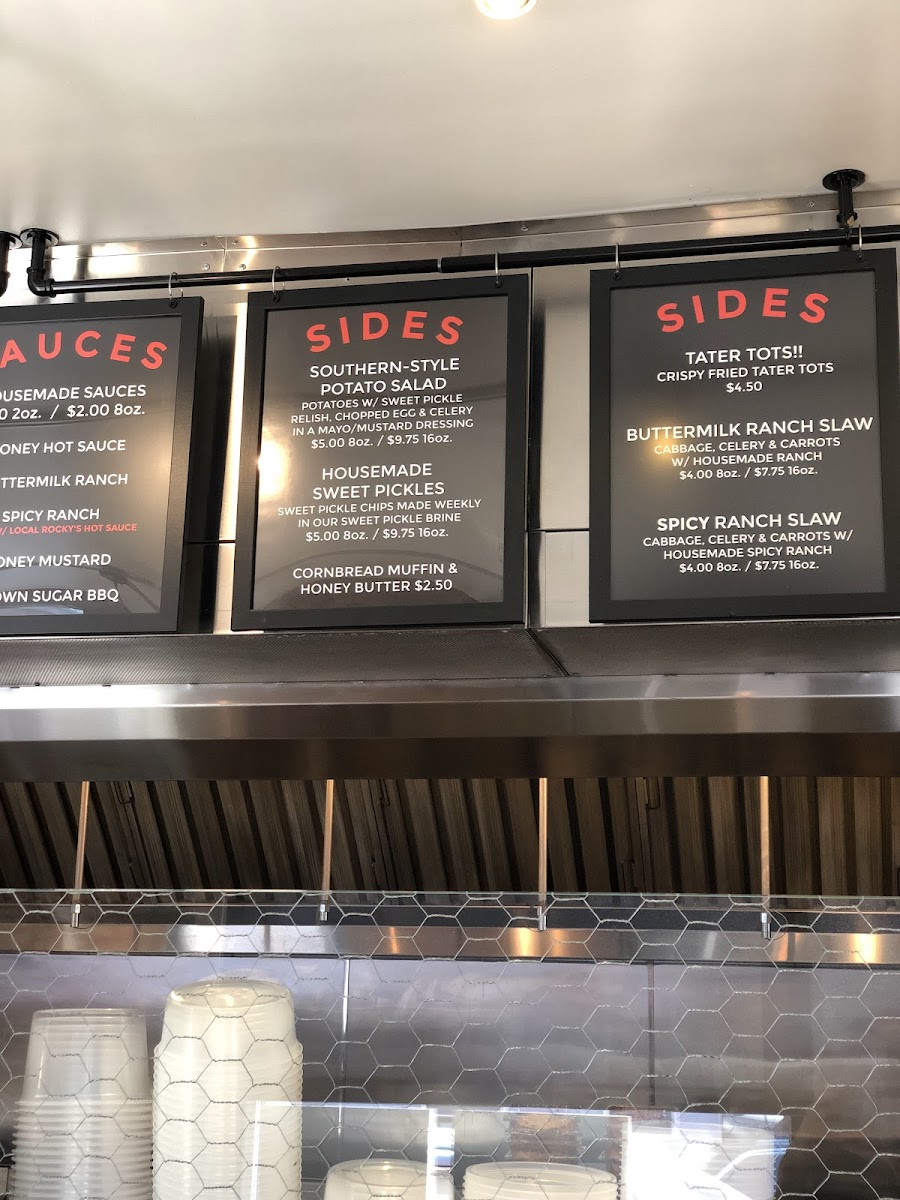 Love & Honey Fried Chicken Menu - Image 3