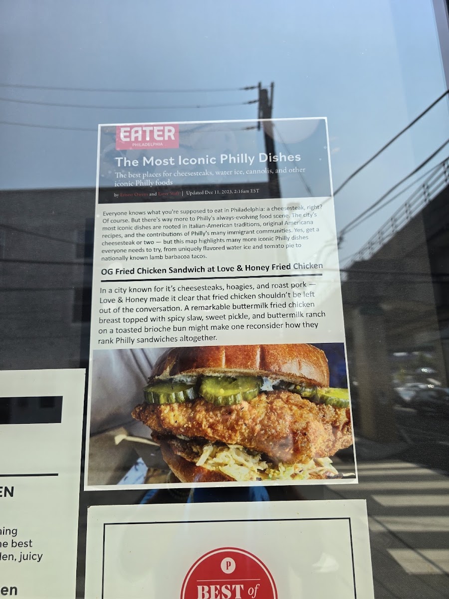 Love & Honey Fried Chicken Menu - Image 6